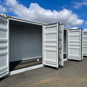 40ft One-Trip High Cube Shipping Container with 4 Side Doors