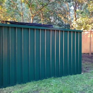 4m x 2.1m Powder Coated Flat Packed Store